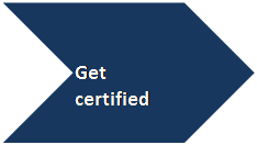 Chevron:   Get     certified  